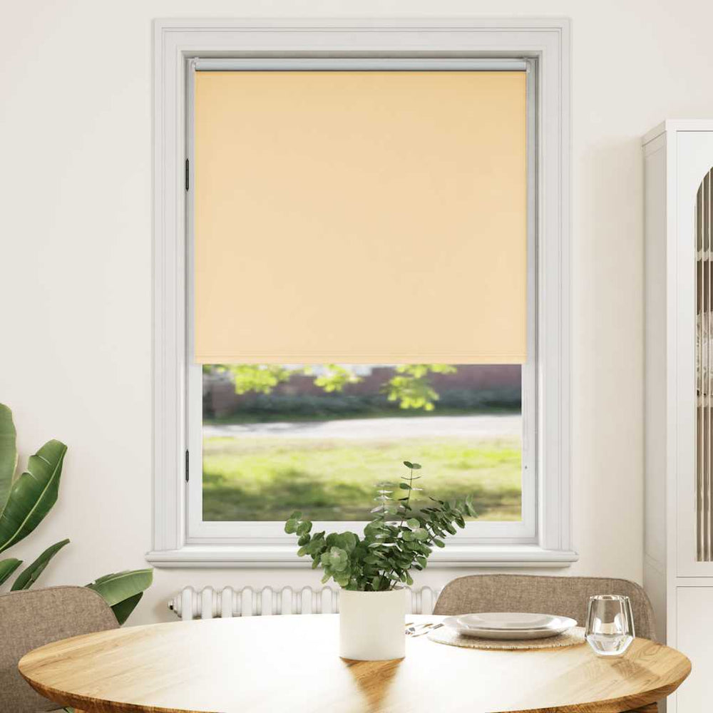 Verdunkelungsrollo Beige 100 x 175 cm