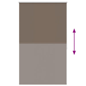 Verdunkelungsrollo Kaffee 100x175 cm