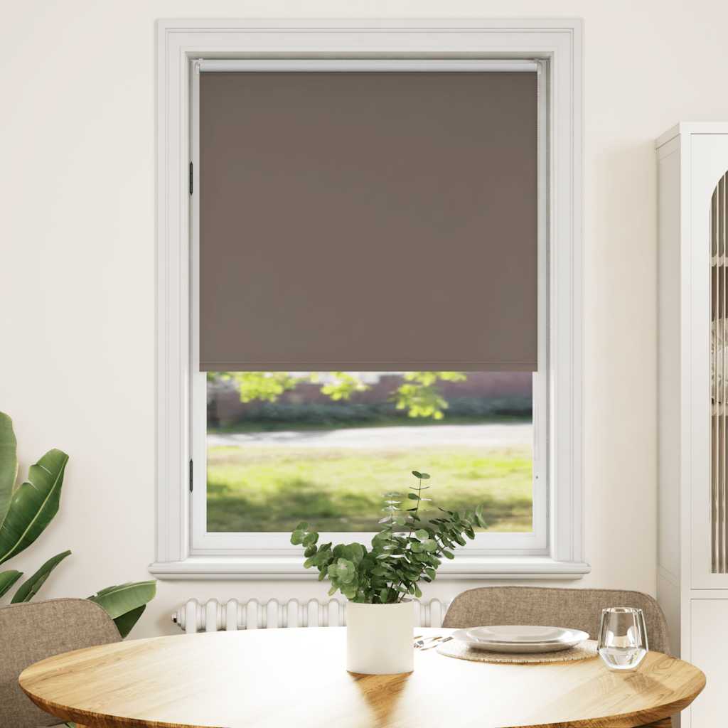 Verdunkelungsrollo 104,4 x 175 cm, Stoffbreite 100 cm, Kaffeebraun