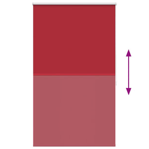 Verdunkelungsrollo Rot 100x175 cm