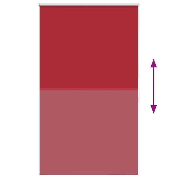 Verdunkelungsrollo Rot 100x175 cm