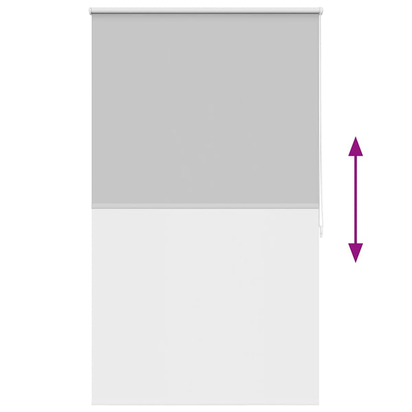 Verdunkelungsrollo Grau 104,4x175cm