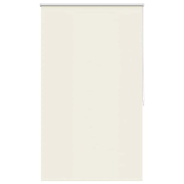 Verdunkelungsrollo 124,4 x 175 cm, Stoffbreite 120 cm, Gebrochen Weiß