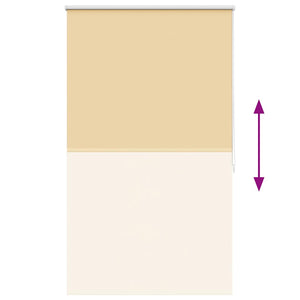 Verdunkelungsrollo 124,4 x 175 cm, Stoffbreite 120 cm, Beige
