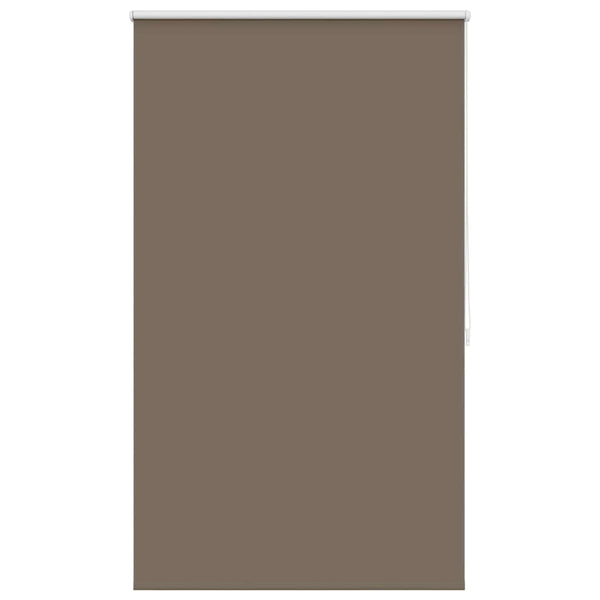 Kaffeebraunes Verdunkelungsrollo, 120 cm Stoffbreite
