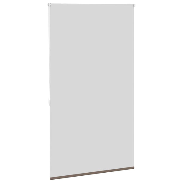 Kaffeebraunes Verdunkelungsrollo, 120 cm Stoffbreite
