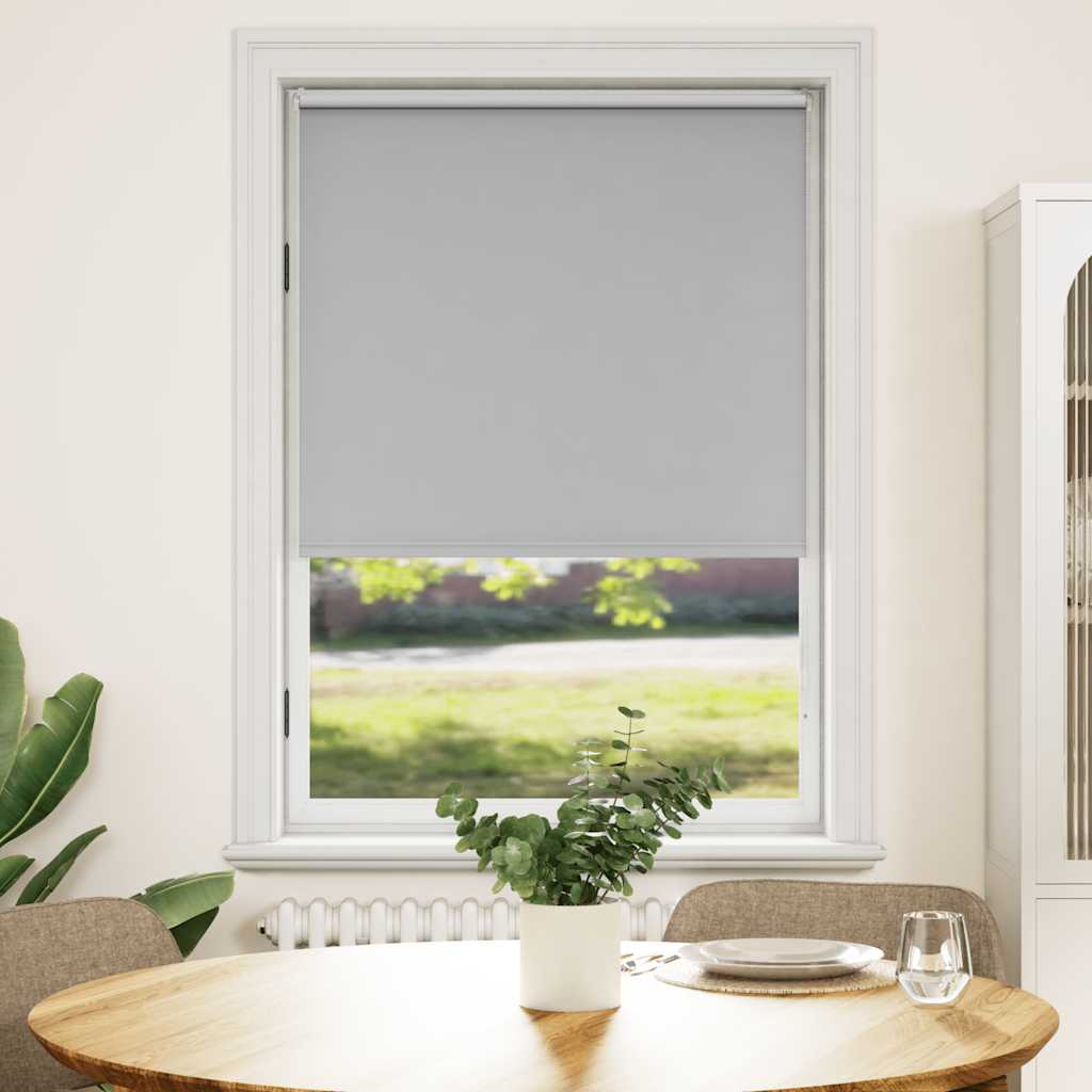 Verdunkelungsrollo Grau 120 x 175 cm