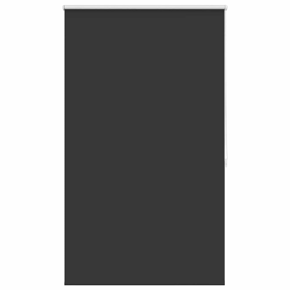 vidaXL Store occultant 124,4 x 175 cm, largeur de tissu 120 cm, noir
