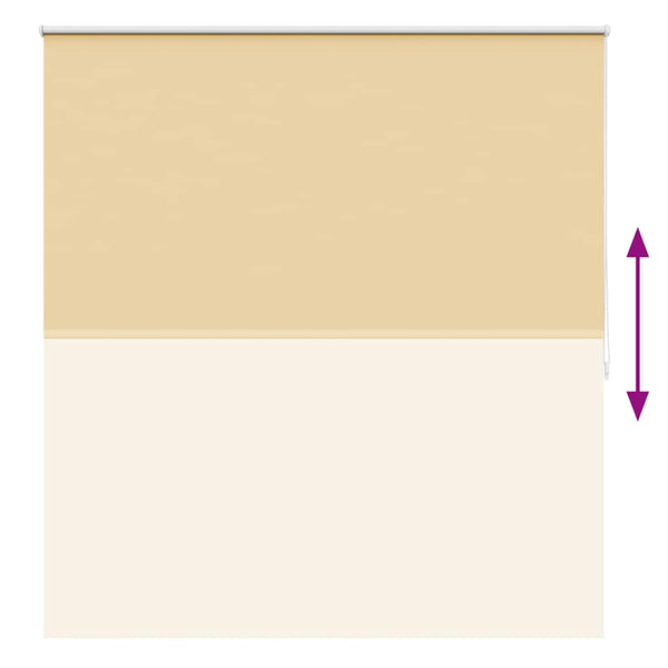 Beige Verdunkelungsrollo 144,4x175cm