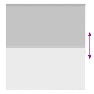 Verdunkelungsrollo 164,4 x 175 cm, Stoffbreite 160 cm, grau