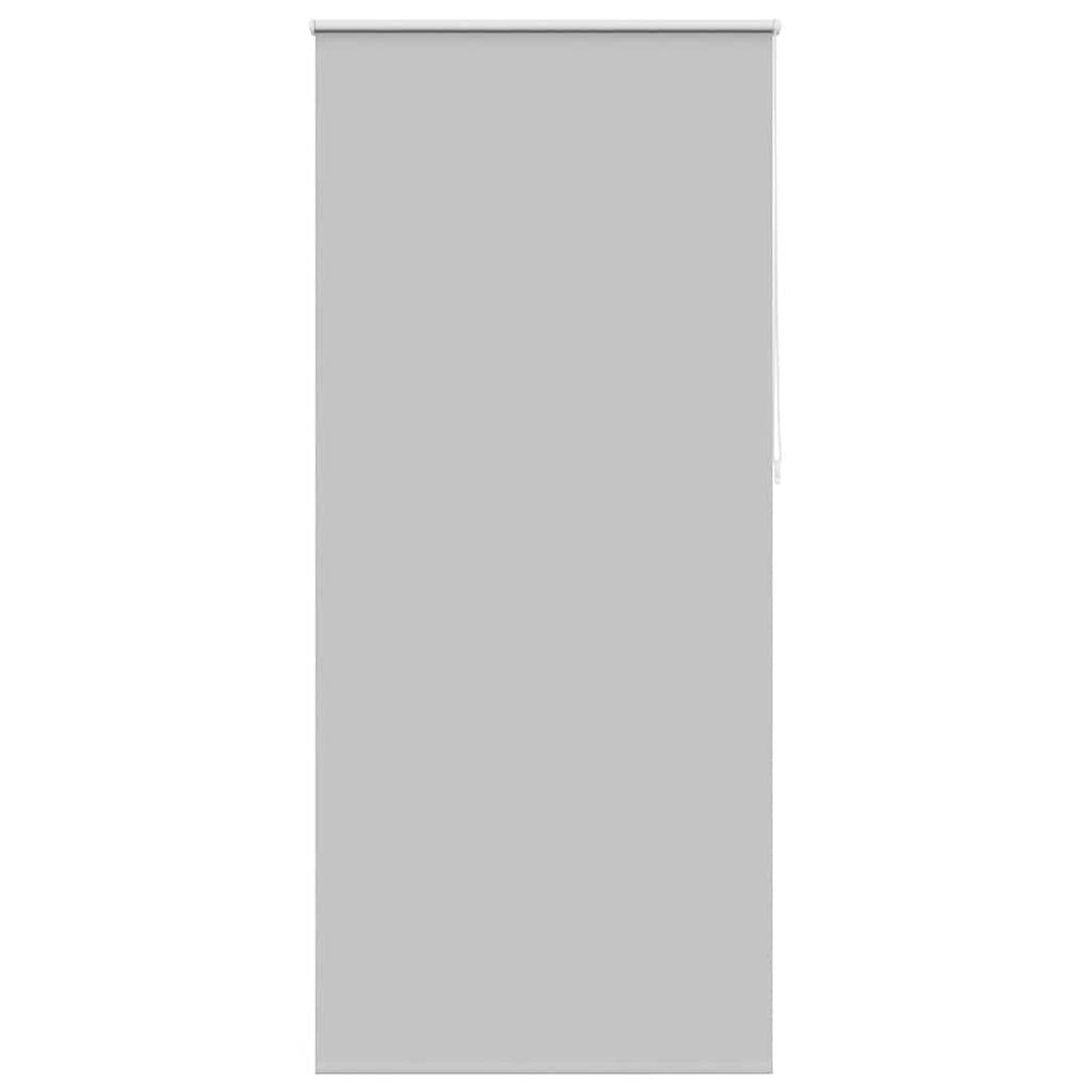 vidaXL Store occultant 84,4 x 230 cm, largeur du tissu 80 cm, gris