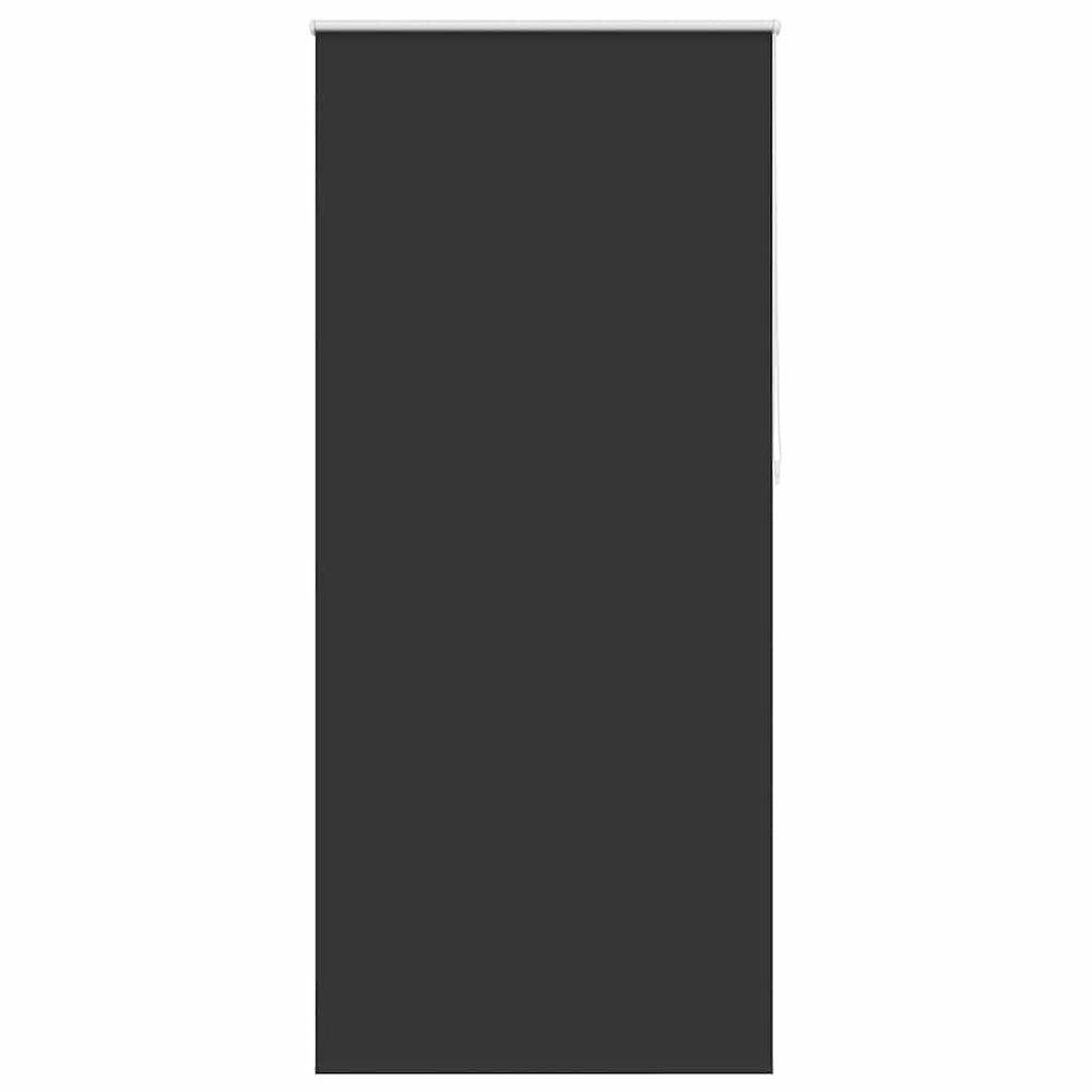 Schwarzes Verdunkelungsrollo 84,4x230cm, 80cm Stoffbreite