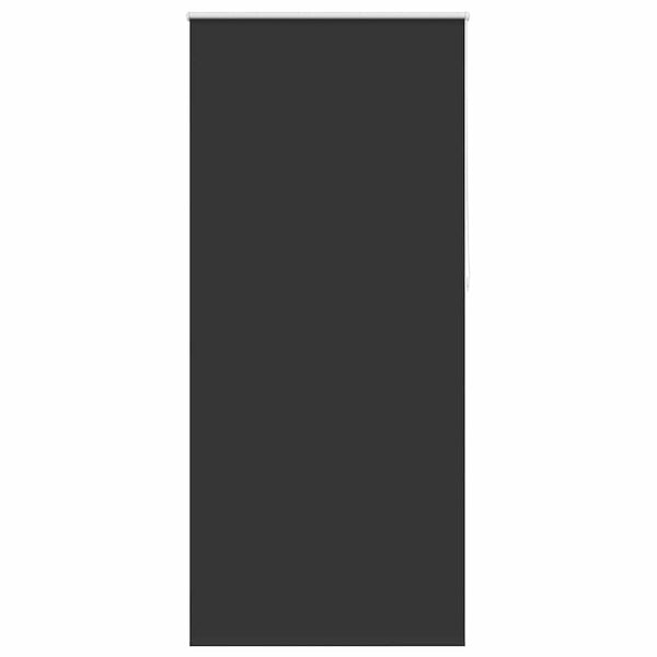 Schwarzes Verdunkelungsrollo 84,4x230cm, 80cm Stoffbreite
