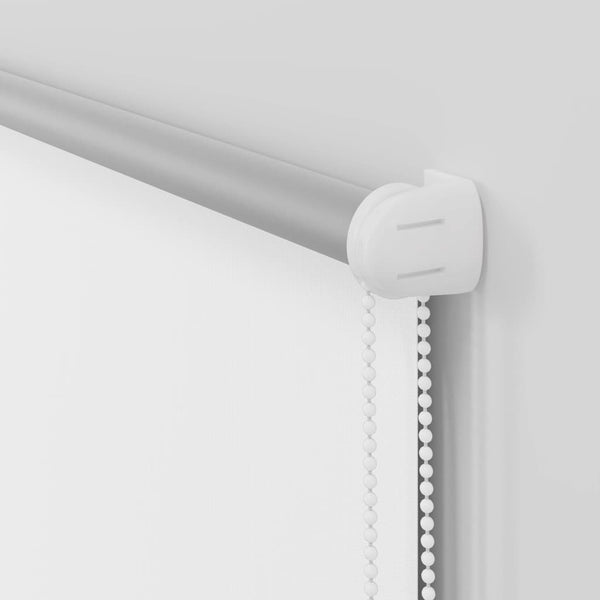 Verdunkelungsrollo Weiß 104,4x230cm