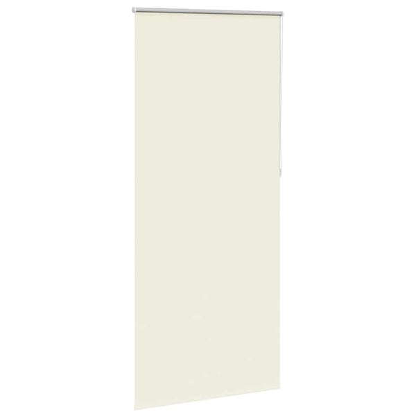 Verdunkelungsrollo 100 x 230 cm Gebrochen Weiß