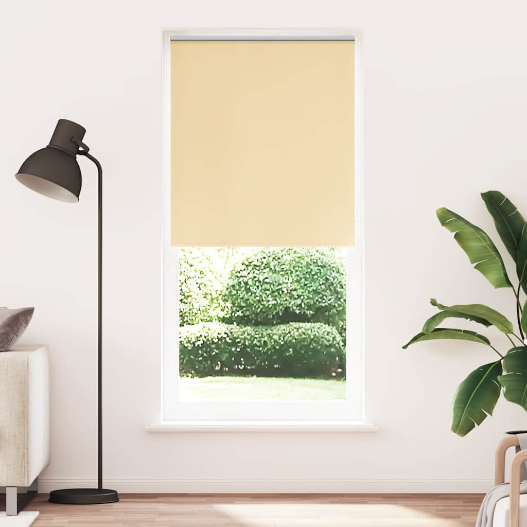 Beige Verdunkelungsrollo 100 x 230 cm