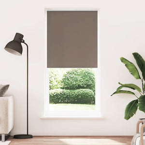 Verdunkelungsrollo 100 cm breit, Kaffeebraun