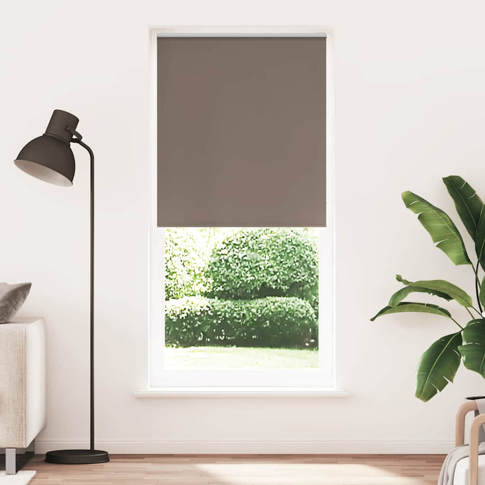 vidaXL Store occultant 104,4 x 230 cm, largeur de tissu 100 cm, marron café