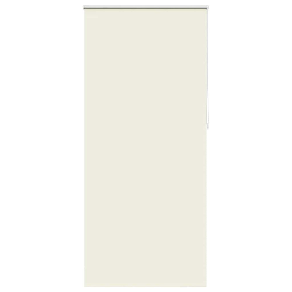 vidaXL Store occultant 124,4 x 230 cm, largeur de tissu 120 cm, blanc cassé