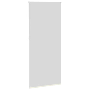 Verdunkelungsrollo 124,4 x 230 cm, Stoffbreite 120 cm, Gebrochen Weiß
