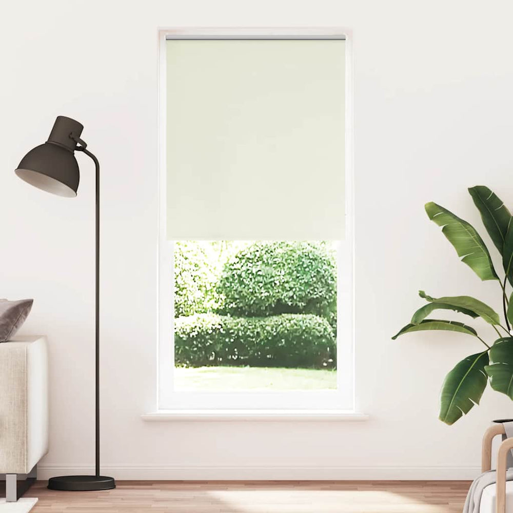 Verdunkelungsrollo Gebrochen Weiß 124,4x230cm