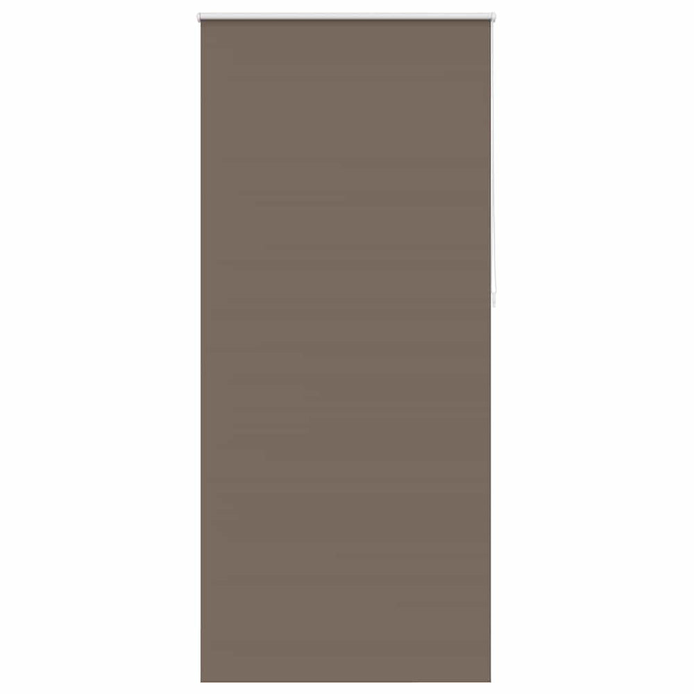 Kaffeebraunes Verdunkelungsrollo, 120 cm breit