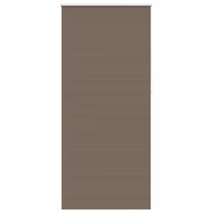 Kaffeebraunes Verdunkelungsrollo, 120 cm breit