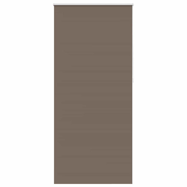 Verdunkelungsrollo 124,4 x 230 cm, Stoffbreite 120 cm, Kaffeebraun
