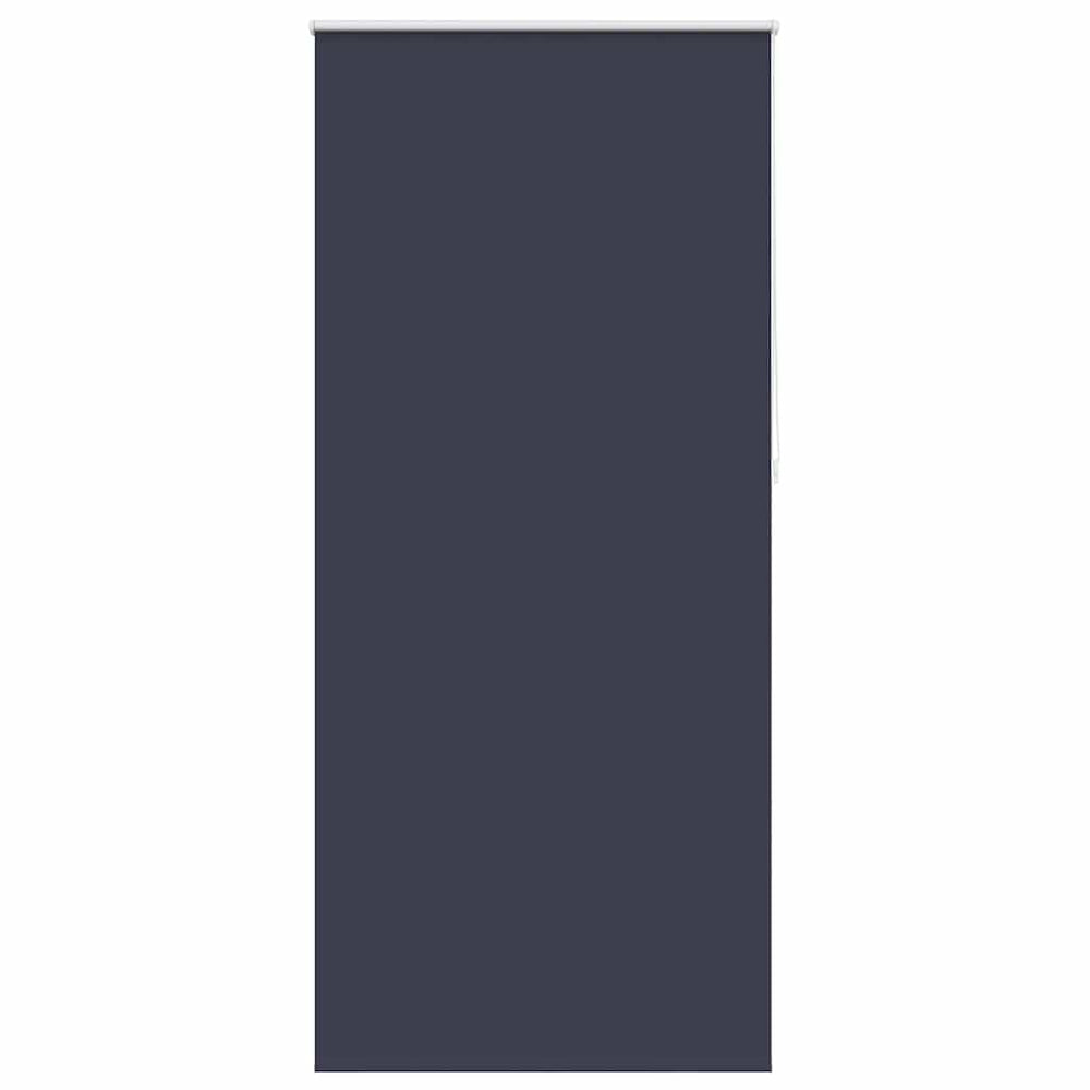 vidaXL Store occultant 124,4 x 230 cm, largeur de tissu 120 cm, bleu marine