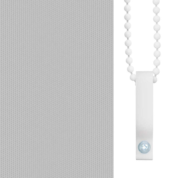 Verdunkelungsrollo 124,4 x 230 cm, Stoffbreite 120 cm, grau