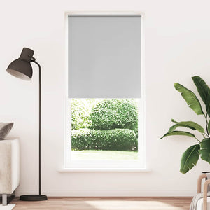 Graues Verdunkelungsrollo, 124,4 x 230 cm