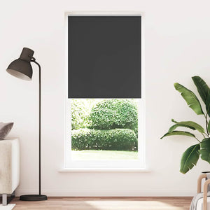 Schwarzes Verdunkelungsrollo 120 x 230 cm