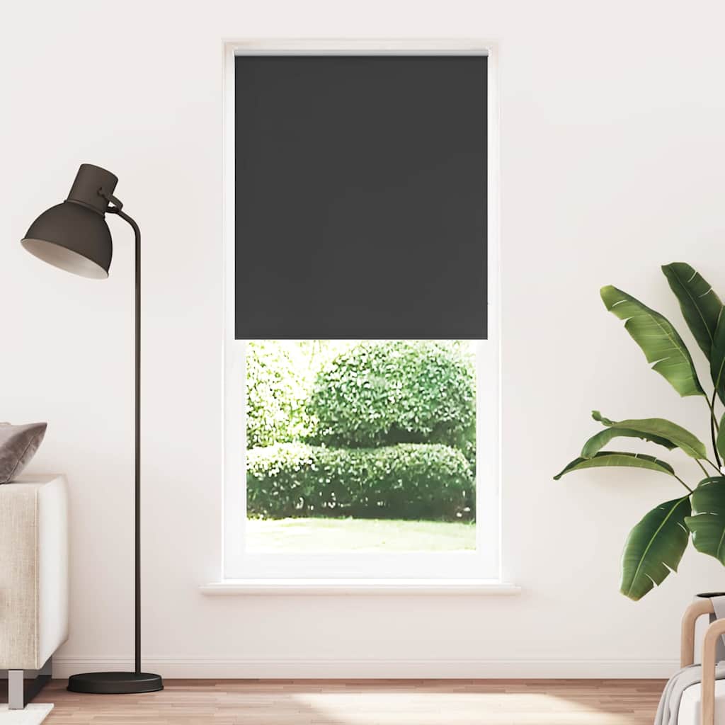 Schwarzes Verdunkelungsrollo 120 x 230 cm
