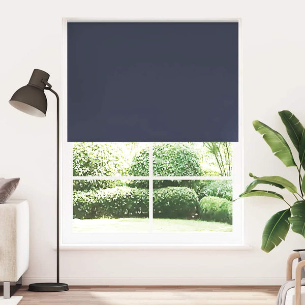 Verdunkelungsrollo Marineblau 144,4x230cm