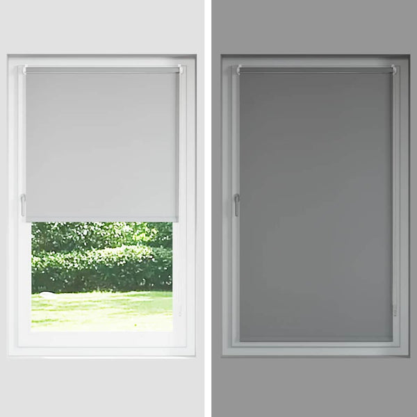 Schwarzes Verdunkelungsrollo 144,4x230cm