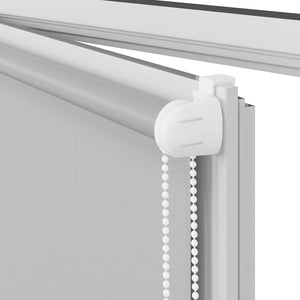 Graues Verdunkelungsrollo, 160 cm Stoffbreite