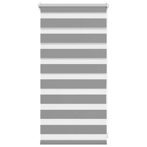 Graues Zebra-Rollo 40,9x100 cm