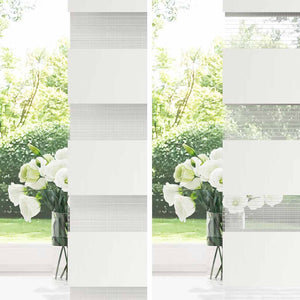 Schwarzes Zebra Rollo 40,9x100cm