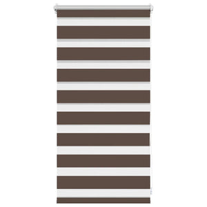 Zebra Rollo Kaffeebraun 40,9x100 cm