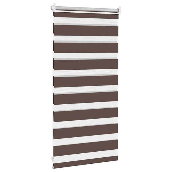 Zebra Rollo Kaffeebraun 40,9x100 cm