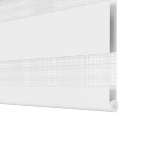 Zebra-Rollo 60,9 x 120 cm, Stoffbreite 56,7 cm, Weiß