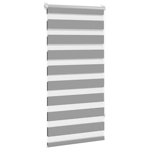 Graues Zebra-Rollo 60,9x120 cm
