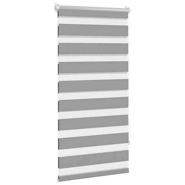 Graues Zebra-Rollo 60,9x120 cm