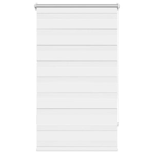 Weißes Zebra Rollo 70,9x120 cm