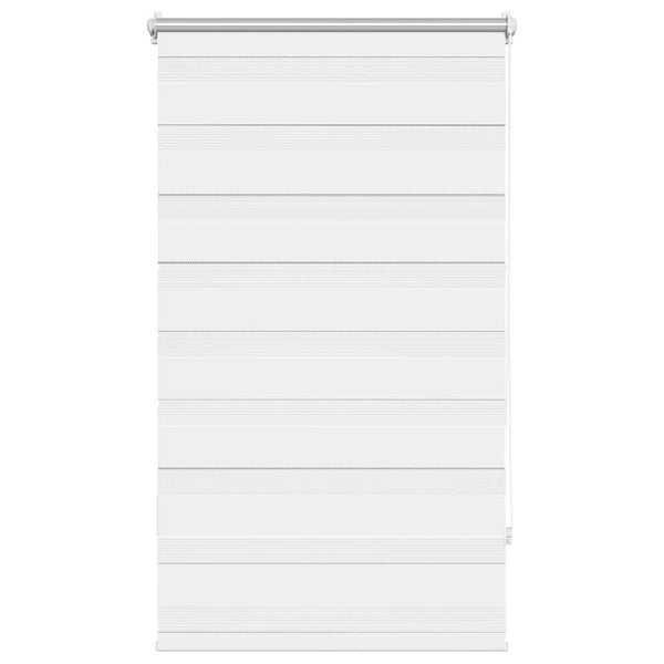 Zebra-Rollo 70,9 x 120 cm, Stoffbreite 66,7 cm, Weiß