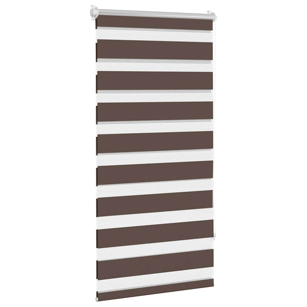 Zebra Rollo Kaffeebraun 80,9x150 cm