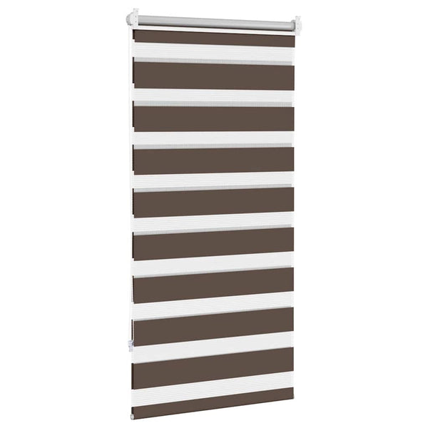 Zebra Rollo Kaffeebraun 80,9x150 cm