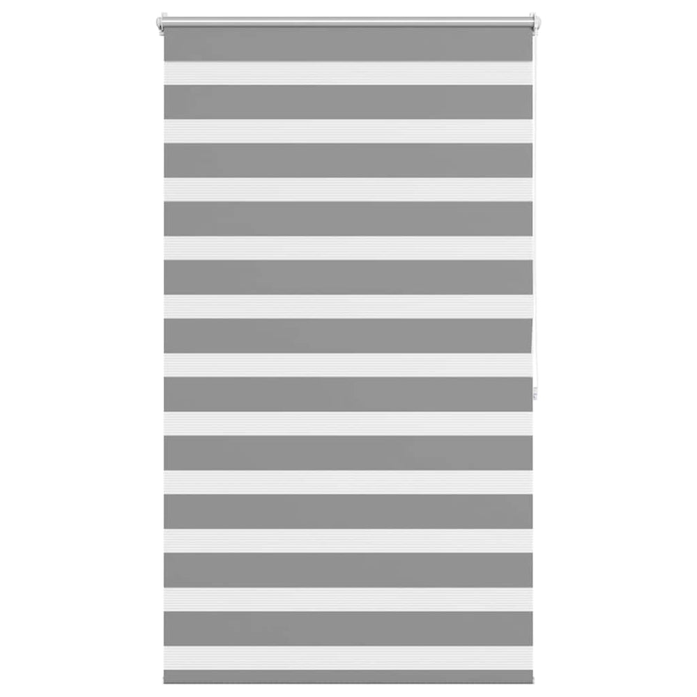vidaXL Store enrouleur jour nuit 80,9 x 175 cm, largeur de tissu 76,7 cm, gris