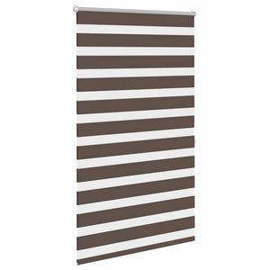 Zebra Rollo 80,9x175 cm Kaffeebraun