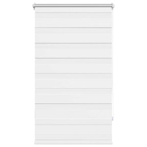 Zebra-Rollo 90,9 x 150 cm, Stoffbreite 86,7 cm, Weiß